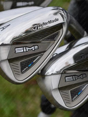 Taylormade SIM2 MAX Silver irons
