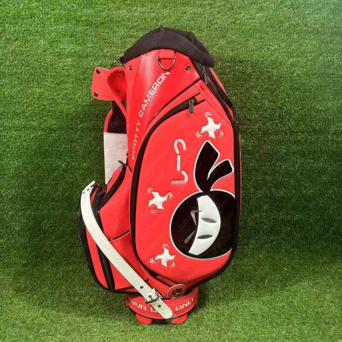 47-Scotty Cameron Bag Red Ninja logo bag for girls